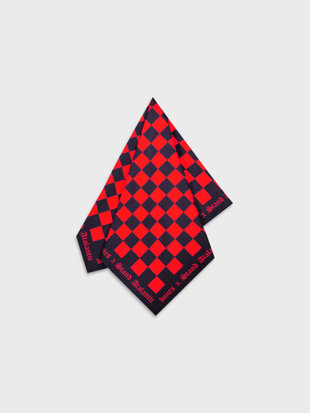 Stand Atlantic x Bones Bandanna - Red