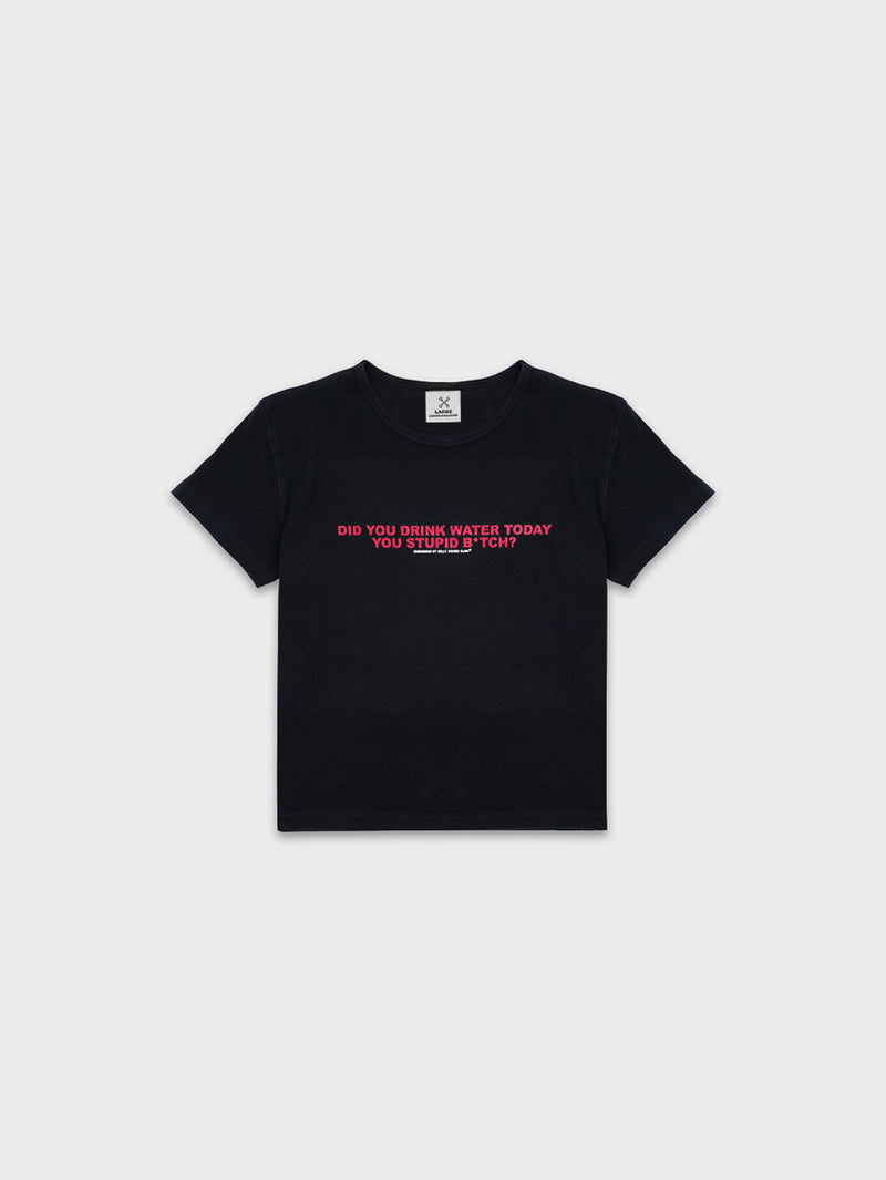 Thirsty Baby Tee - Vintage Black