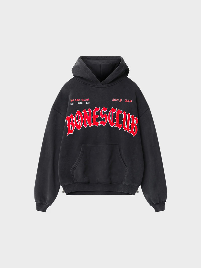 Bones Club Hoodie - Black
