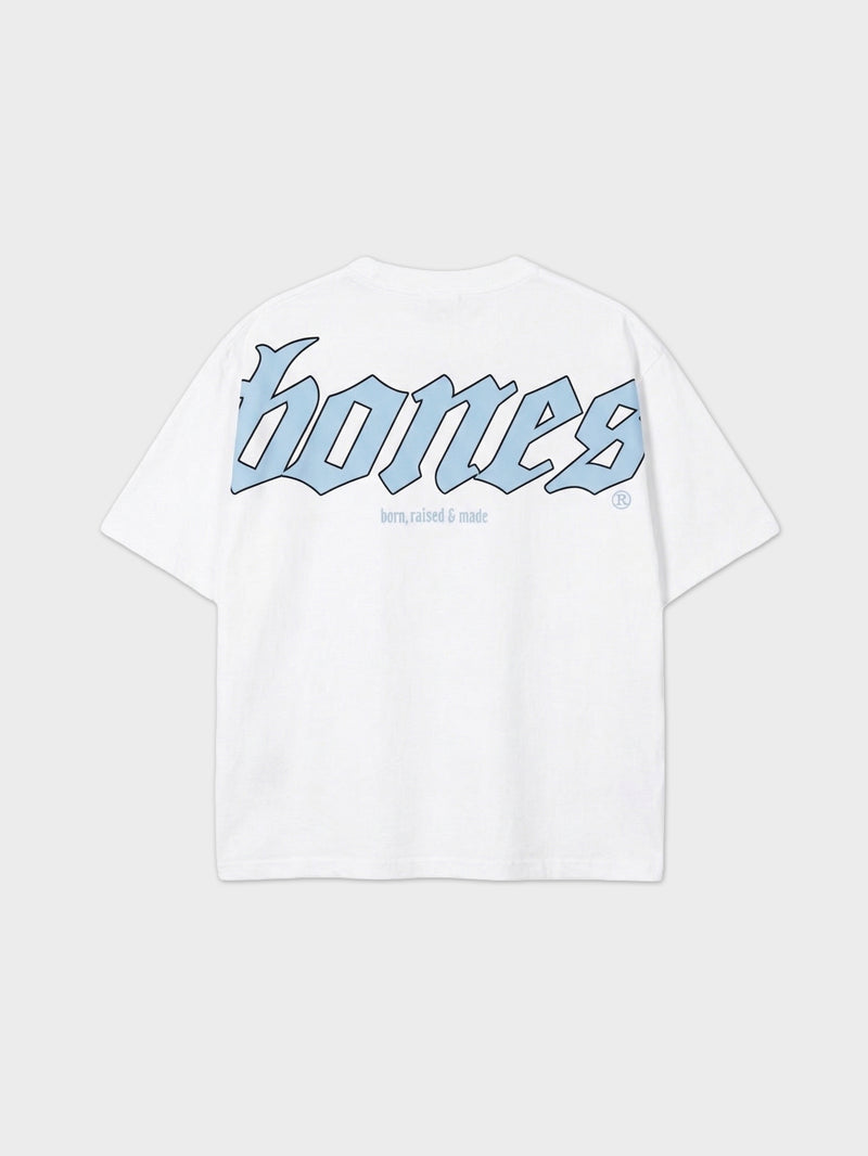 Bones Classic 2.0 Tee - White/Blue
