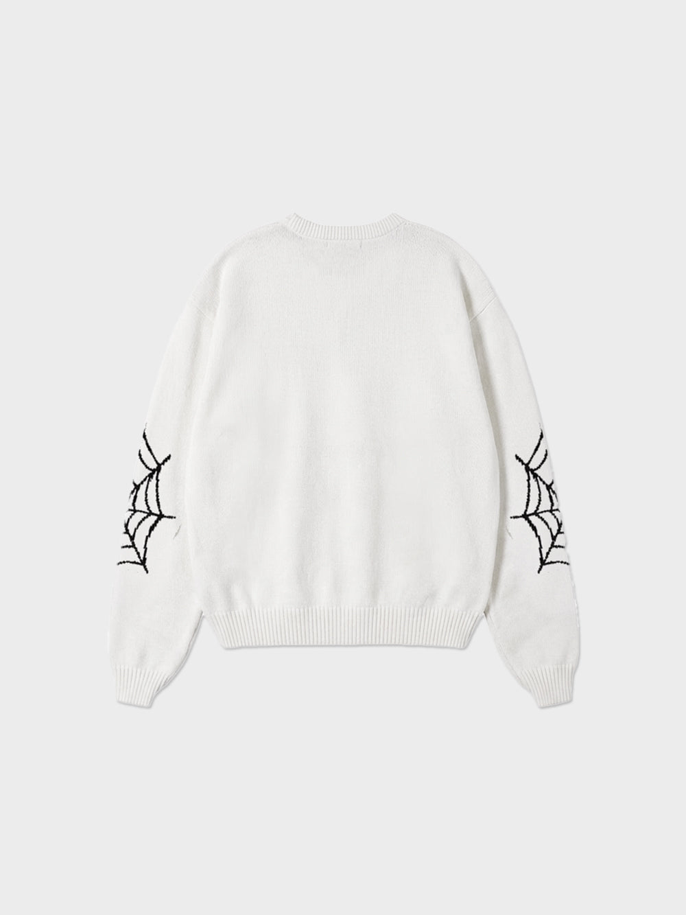 Bones Spider Knit - White