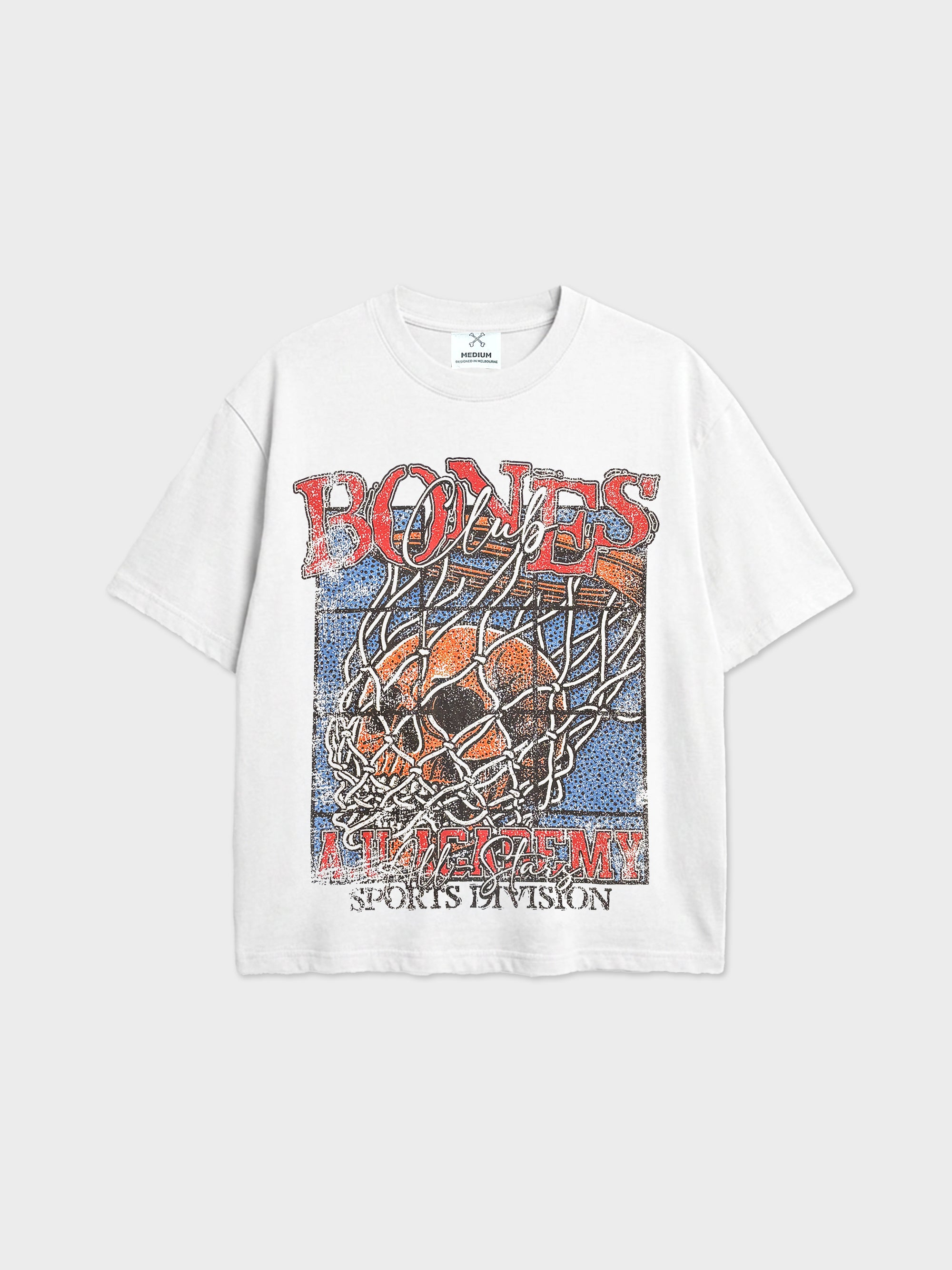 Bones Baller Tee - Vintage White