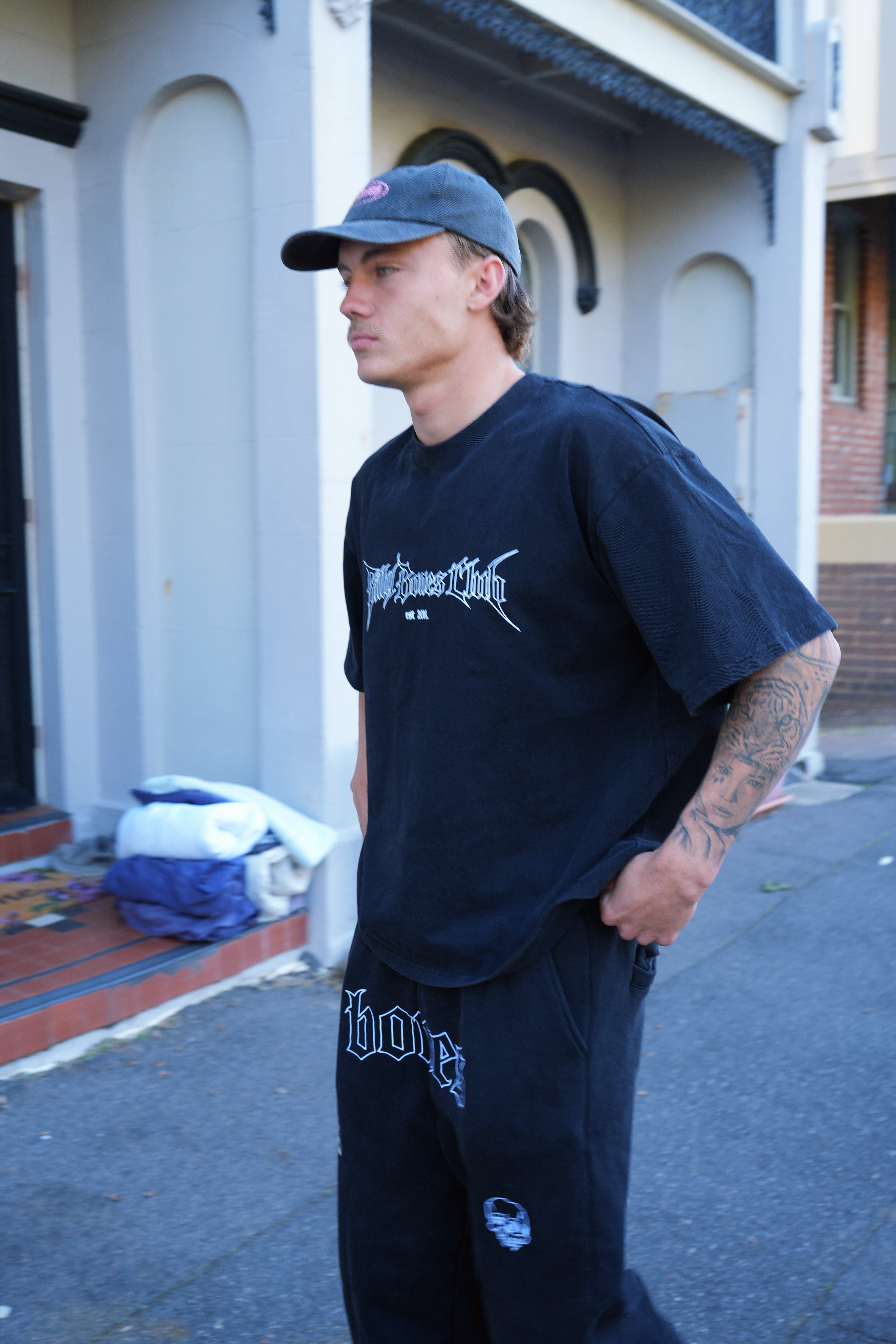 Club Spike Tee - Vintage Black