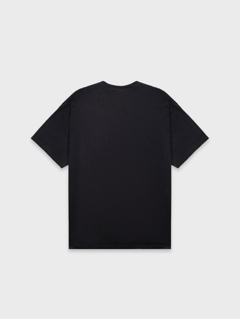 Bones x Spaced Out Festival Collab Tee - Vintage Black