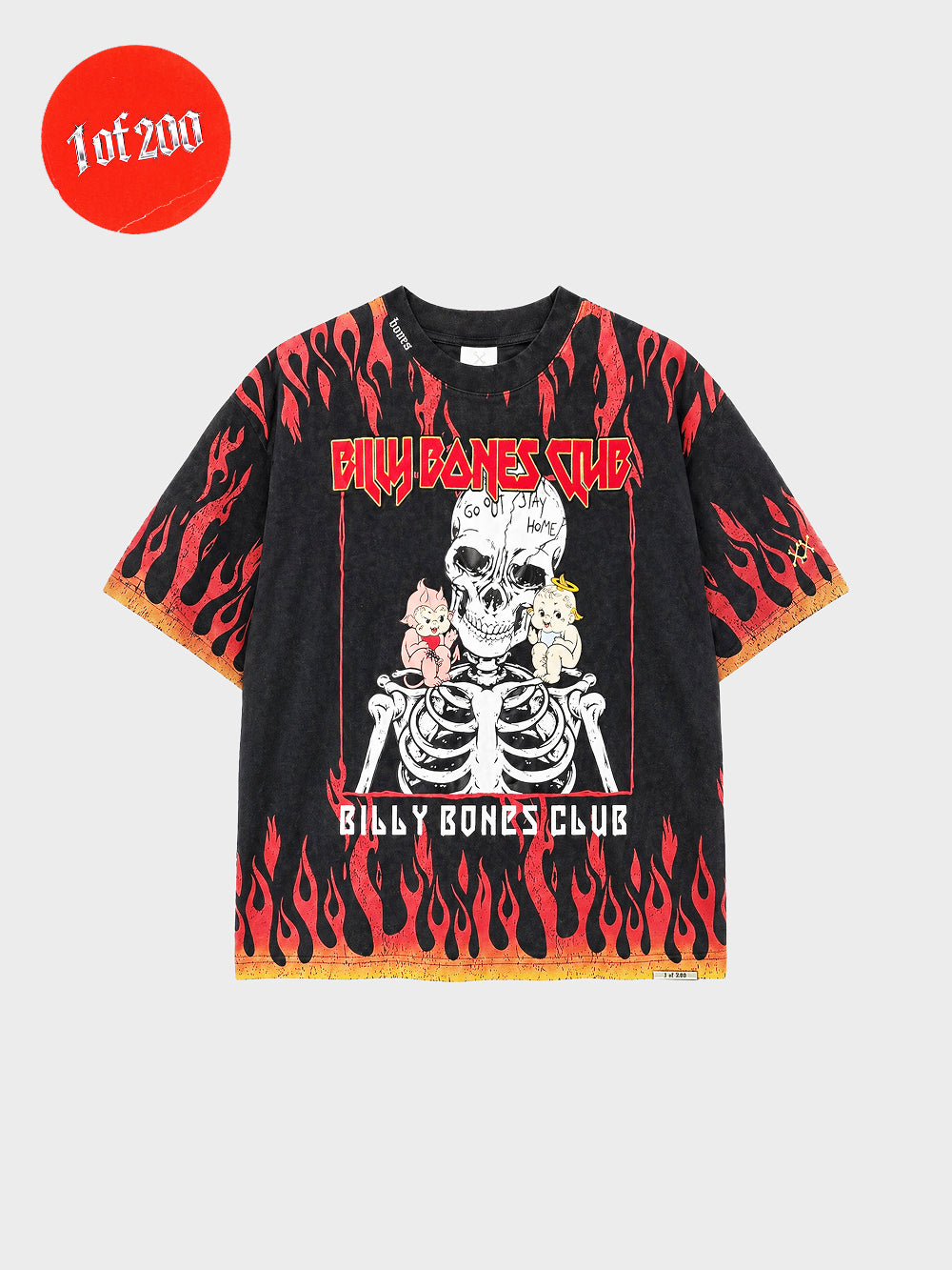 Saint VS Sinner Legacy Tee - Washed Flame