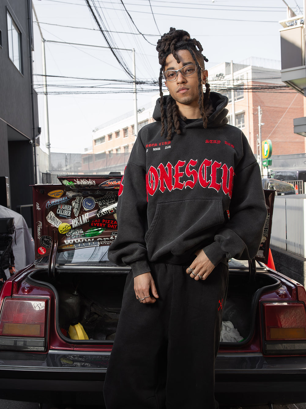 Bones Club Hoodie - Black