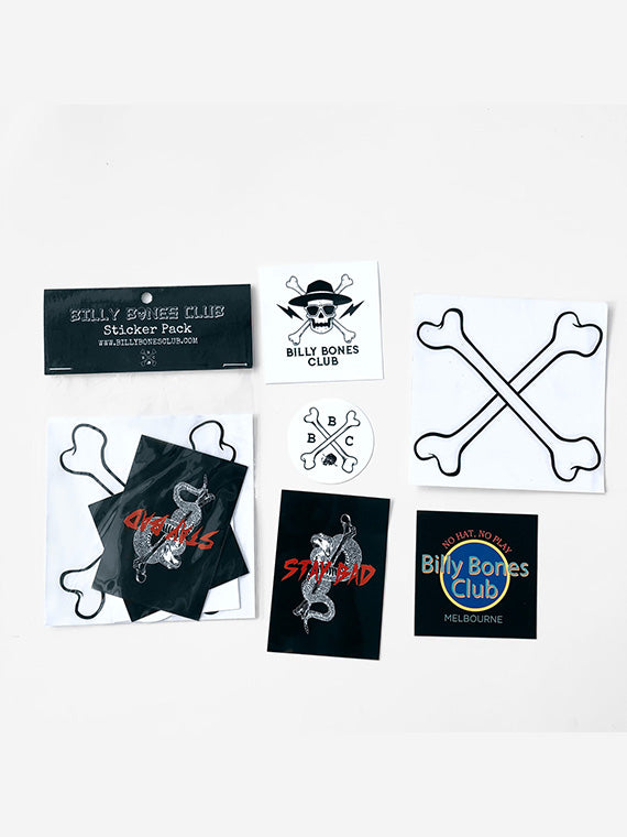 STAY BAD STICKER PACK | Billy Bones Club